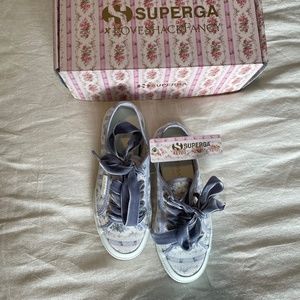 Superga x Love Shack Fancy girls 4.5 or women's 6